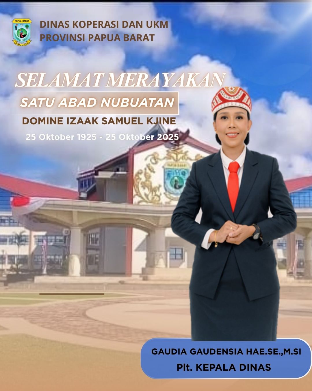 Ucapan Satu Abad Nubuatan Domine Izaak Kjine